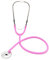 Stethoscope Jouet Enfant,Stéthoscope pour Enfants,Stéthoscope en Métal,Stéthoscope Jouet,Les Enfants Pratiquent le Stéthoscope,Stéthoscope Analogique,Stéthoscope Enfant en Métal Rose Tokaneit