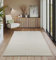 the carpet Everest - moderner Kurzflor Teppich Wohnzimmer Schlafzimmer mit Hoch-Tief-Effekt, 3D Effekt, hohe Flordichte und angenehm weich, Creme, 120 x 170 cm