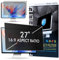 SOPPY - Filtro privacy per computer da 27 pollici per monitor 16:9, pellicola protettiva rimovibile per la privacy, anti luce blu, antiriflesso, per monitor da 27, HP, Dell, Acer, Lenovo, Asus