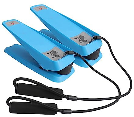 BELLIFFY Kleiner Stepper Stepper Fitnessgerät Kompaktes Verbundmaterial Mit Widerstandsband Für Zuhause Zur Gewichtsabnahme Und Beintraining