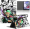 Tablet Coque pour Apple iPad (2020)/8th Gen/7/9th Gen 10.2'', Animés Gear 5 Zoro Motifs avec Fonction Support PU Cuir Flip Housse Étui Support Coque de Tablette Cover,10