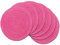 6 Esstischen Filz Platzset Weihnachten Runde gewebte Tischsets Set Witzige Geschenke Tisch Deko Wohnzimmer (Rosa)