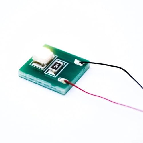 Verschönern Sie Ihre Modelleisenbahn mit warmweißen Scheinwerfer-LEDs, 2 Stück