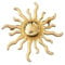 Or Soleil Broche Épingle Minimaliste Costume Robe Épinglette Col Pin Tempérament Bijoux Accessoire pour Femmes