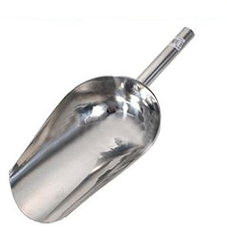 Janasiba Pala de acero inoxidable para hielo, para harina, café, té,