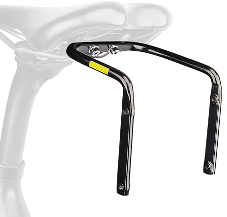 Stabilizzatore per Borsa da Sella Anti-Oscillazione Anti-Vibrazione - Staffa di Supporto per Portapacchi Posteriore in Lega di Alluminio, Portabottiglie per Bicicletta, Staffa di Montaggio