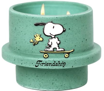 Peanuts Duftkerze im Glas | It's all good 200g | Fruchtiger Raumduft mit Baumwolldocht | Geschenk für Snoopy-Fans & Deko-Liebhaber