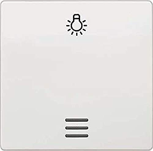 BJC Delta i-sys weiß – Taste Simbolo Licht/Sucher Installation EIB weiß Titan