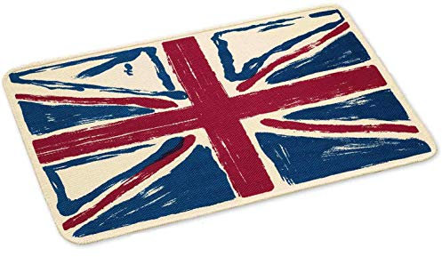 Casatessile England Tappetino Multiuso cm 54x80 con Bandiera Inglese