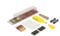 Picobello Holz Reparatur Set, Small - Parkett Laminat Möbel Treppen, mittel, G61612