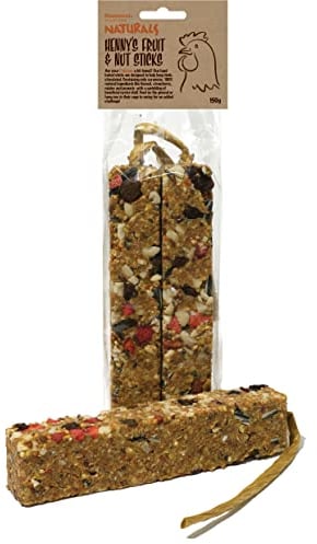 Rosewood Naturals Henny's Fruit and Nut Sticks for Chickens, 150 g VIT-51118