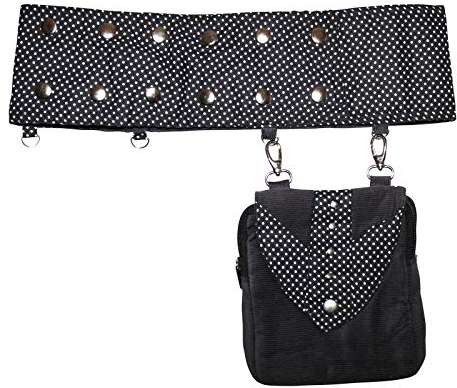 Freak Scene Gürteltasche - Amy - Muster 04 - Gürtelband mit Abnehmbarer Tasche
