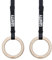 Gravity Fitness Wooden Gymnastic Rings, Turnringe Holz, Gym Ringe für Calisthenics & Crossfit