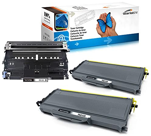 2 Toner + 1 Trommel ersetzt TN2120 DR2100 Brother DCP-7030 DCP-7040 DCP-7045N HL-2140 HL-2150N HL-2170W HL-2170N MFC-7320 MFC-7320W MFC-7340 MFC-7440N MFC-7440W MFC-7840W
