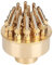 Ymiko Springbrunnen DüSe Messing G1-1/2 Zoll Oase Schaum Adapter Aufsatz Springbrunnen Edelstahl Feuerwerk Teich Springbrunnen-DüSe DüSe FüR Glocke Rohr