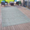 Paco Home In- & Outdoor Teppich Balkon Terrasse Küchenteppich Gartenteppich Modern, Grösse:160x220 cm, Farbe:Türkis 4