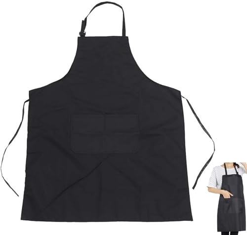 Amotorfly Friseur Schürze Barbier Schürze für Haare Schneiden, Haarfärbemittel, Schürze für Salon Hair Stylist/Persönlicher Gebrauch, Wasserdicht,Cape mit Tasche