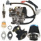 GY6 50cc 4-Takt Hochleistungs-139QMB für 49cc 50cc Scooter Moped PD18J 50cc Moped Ansaugstutzen