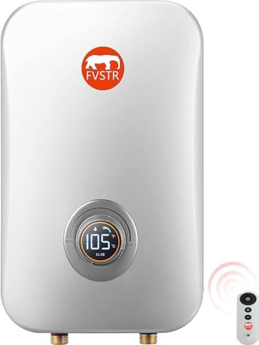 Calentador de agua eléctrico instantáneo, con tecnología de autorregulación de temperatura, 220V, 7KW, apto para caldera individual, baño, cocina