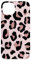iPhone 15 Plus Blush Pink Leopard Print Case