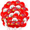 Luftballons, 42 Stück Rot Geburtstags Luftballons, Latex Ballon, Themen Ballon, Party Dekoration, Geeignet für Jungen und Mädchen Geburtstags Dekoration, Themen Party