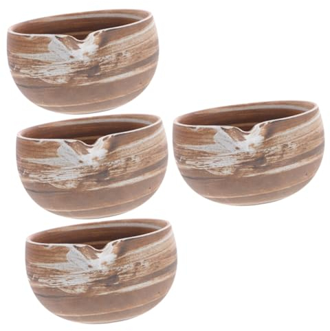 Ciieeo 4 Pièces Bol Matcha Tasses À Boire Tasse D'Eau En Céramique Bol À Thé En Céramique Pour La Cérémonie Du Thé Tasse Matcha Tasses D'Eau Tasses À Thé En Céramique Support De Matcha