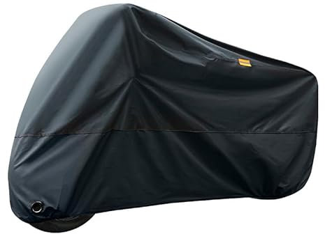 JKGBUK Motorradabdeckung für Honda Ape 50 2002-2016, 420D Oxford Stoff Wasserdicht und UV beständig Motorrad Abdeckungen Staubdicht Motorrad Abdeckplane Outdoor