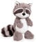 XNAUVOI Schmusetier Waschbär, 28cm Waschbär Plüschtier, Stofftier Wasch bär Kuscheltier, Plüschtier für Freunde und Kinder
