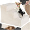 tectake® Escalier pour Chien & Chat - Rampe Antidérapante pour Voiture, Canapé ou Coffre - Déhoussable & Lavable - Max. 50 kg - Accessoire pour Animaux