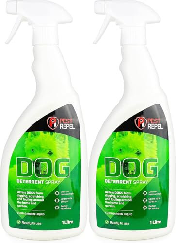 Cat Deterrent Spray 2 L - Cat Repellent Spray Deters Animals from Digging & Damaging Your Home - Stops Cats from Fouling | Cat Repellent Spray for Garden | Does Not Harm Animals