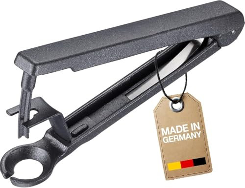 Westmark Kirschentkerner Kernex Black Edition – Entsteiner für Kirschen – Handliche Einmachhilfe – Anthrazit