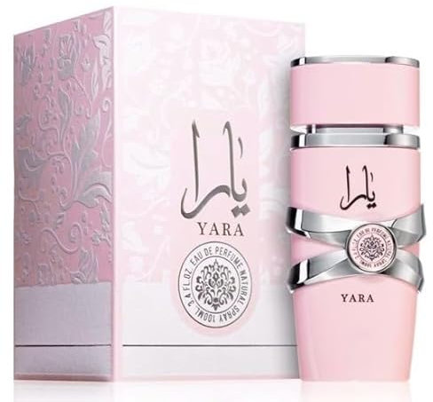 AURUMLUXE Yara Rosa. Perfume Yara, Perfume para mujer, Eau de Parfum 100 ml, Perfume árabe