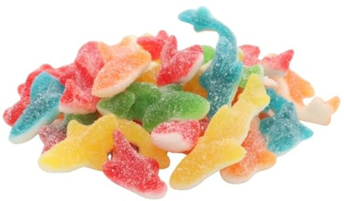 Gummilicious Fizzy Sharks 250g – Halale saure Fruchtgummis in Haifischform