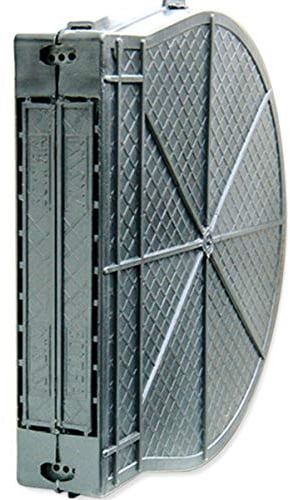 Schellenberg 52900 Cassetta Maxi PVC per avvolgitore tapparelle da Incasso, spaziatura dei Fori 18,5 cm, Grigio/Nero