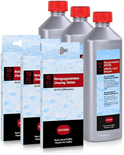 3x Nivona Reinigungs Set für Ihren Kaffeevollautomaten CafeRomatica