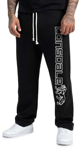 Lonsdale London Herren Hose Rock Stonesfield | 100% gekämmte Baumwolle, verstellbarer Kordelzug in der Taille, 2 Vordertaschen,weich & bequem für Reisen, Sport & den Alltag