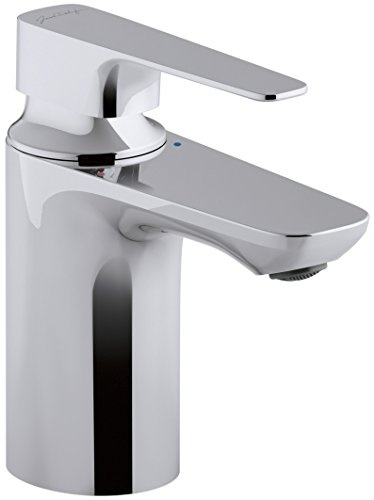 Jacob Delafon E72314-CP ALEO+ Mitigeur lavabo sans tirette/sans vidage, Chromé