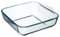 FIVE Simply Smart - Plat à Four en Verre Carré 22cm Transparent