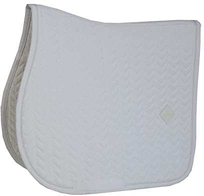 Kentucky Horsewear Fishbone Schabracke, Größe:SR, Farbe:weiß