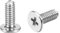 uxcell M2 x 8mm Laptop Notebook Computer Screws Phillips Head Screw Silver Tone 3.8mm Dia Screw Head for IBM HP Dell Lenovo Gateway Acer Samsung 100pcs
