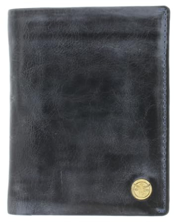 Chiemsee Geldbörse Echt Leder blau Herren, Damen - 020486