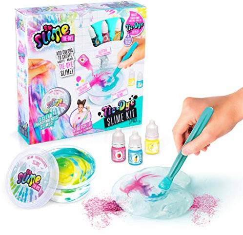 So Slime Batikfärbung, 3er-Pack, Batikfärbung, klein, rot, blau, grün