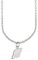 cai Damen Anhänger mit Kette 925/- Sterling Silber 39+5cm Glänzend weiß 274240125-44