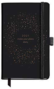 MIQUELRIUS - Kalender 2021 Milchstraße - Spanisch, Tagesansicht, Größe 90 x 140 mm, Papier 70 g, fester Einband, gefütterter Karton, Farbe Schwarz, Galaxie