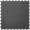 Heavy Duty Garage Flooring - 4 Tiles of PVC Interlocking Floor Tile, Gym Matting (497 x 497 x 7mm) (Graphite)