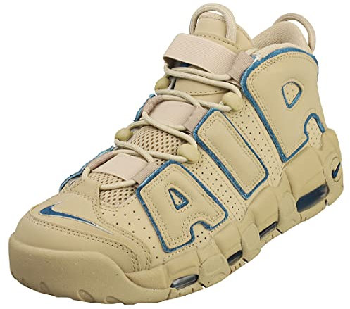 Nike Men's Air More Uptempo 9 Basketball Shoe, Limestone/Valerian B, 7.5 UK