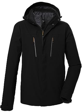 Killtec Herren Kow 18 Mn Jckt 3 in 1 Outdoorjacke/Funktionsjacke mit abzippbarer Kapuze und einzippbarer Steppjacke