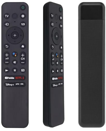 FOXRMT Remplacement Télécommande RMF-TX800U RMF-TX900U RMF-TX800U pour Sony RMF-TX800U RMF-TX900U KD-50X72K KD-55X81K KD-65X8 KD-43X72K TV