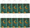 Ramadan Geschenktüte, 10 Stück Eid Mubarak Geschenkpapier, Geschenkbeutel Ramadan Deko für Muslim Ramadan Party Dekoration Supplies (grün)