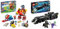 LEGO 76993 Sonic The Hedgehog Sonic vs. Dr. Eggmans Death Egg Robot-Spielzeug für Kinder & 76224 DC Batmobile: Batman verfolgt den Joker Set, Batmobil-Spielzeugauto